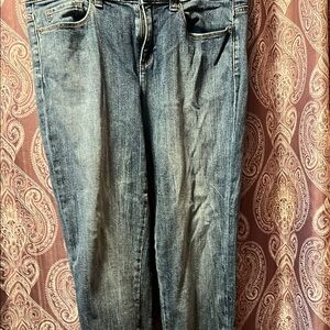 Women’s classic blue jeans